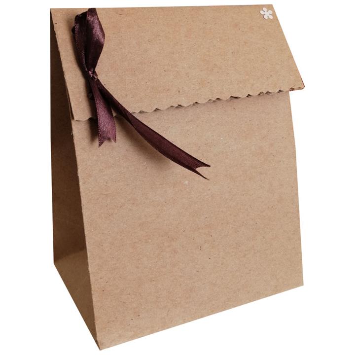 ساک هدیه مدل کرافت تاشو A1 بسته 10 عددی